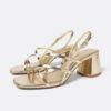 Sandalen met blokhak