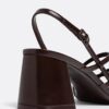 Sandalen met blokhak