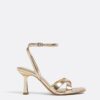 Sandalen met naaldhak