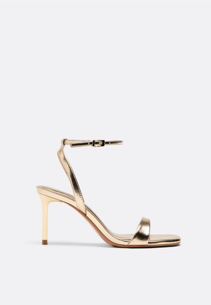 Sandalen met naaldhak