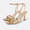 Sandalen met naaldhak