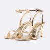 Sandalen met naaldhak