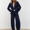 Satijnen blazer Satijnen blazer