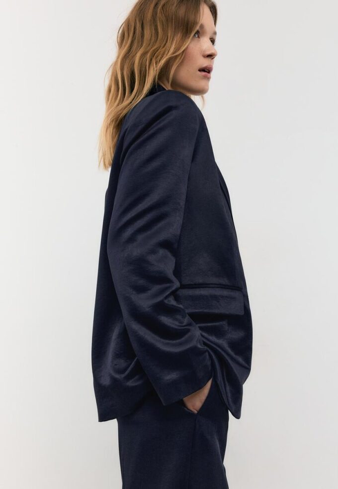 Satijnen blazer Satijnen blazer