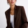 Satijnen blazer Satijnen blazer