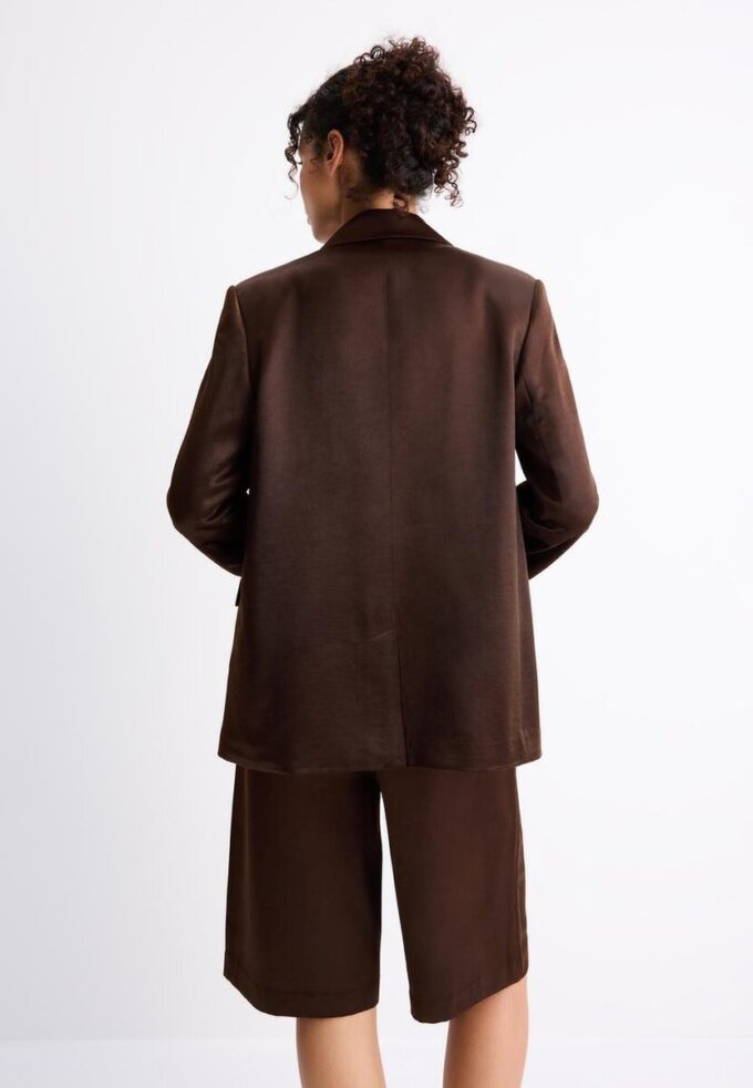 Satijnen blazer Satijnen blazer