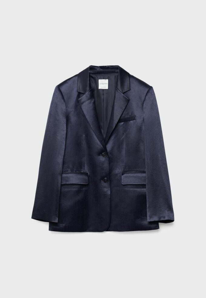 Satijnen blazer Satijnen blazer