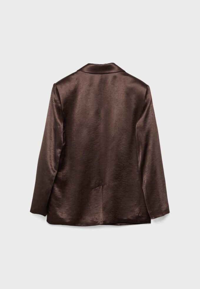 Satijnen blazer Satijnen blazer
