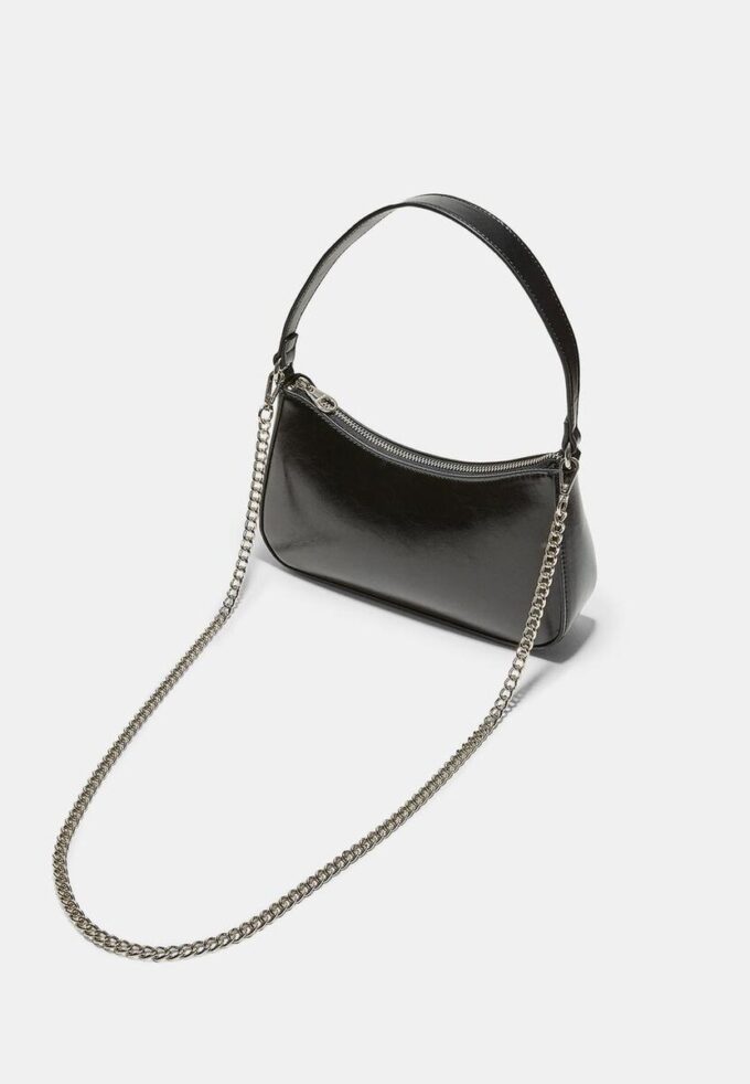 Schoudertas met lange ketting