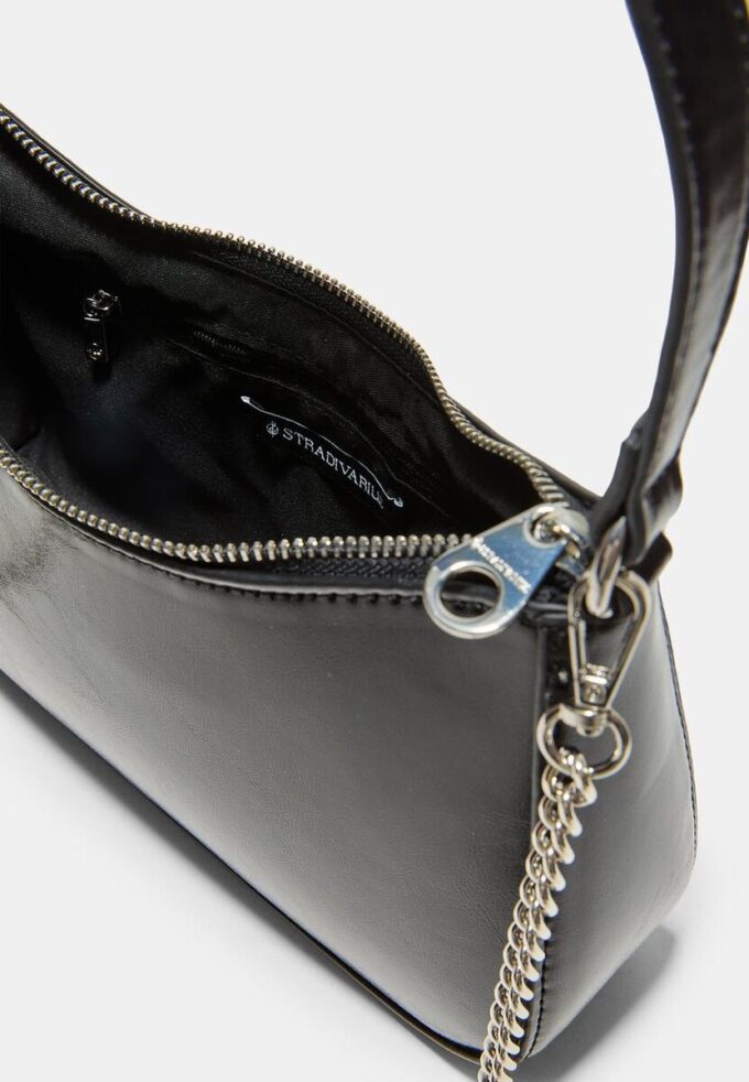 Schoudertas met lange ketting
