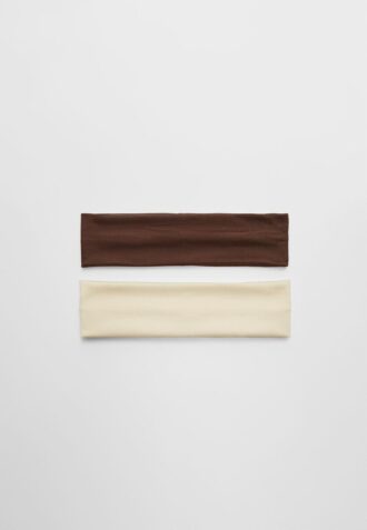 Set van 2 elastische haarbanden