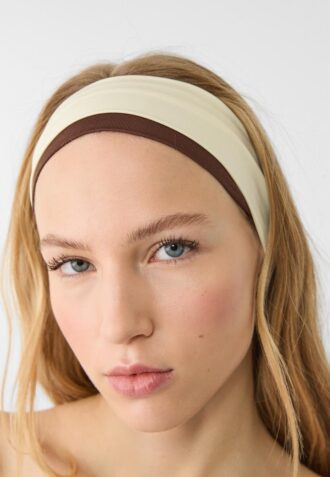 Set van 2 elastische haarbanden