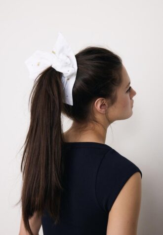 Set van 2 geborduurde scrunchies