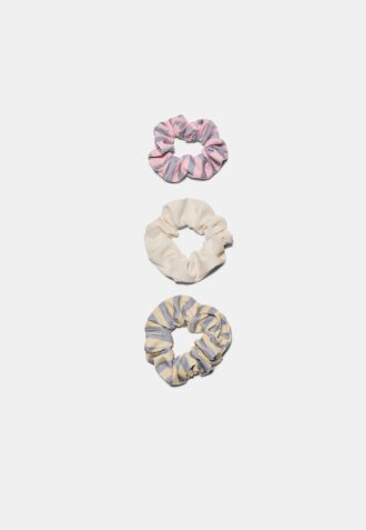 Set van 3 scrunchies