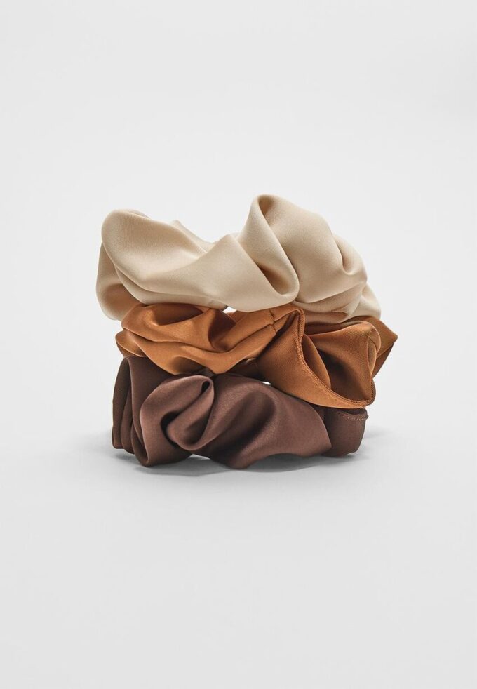 Set van 3 scrunchies