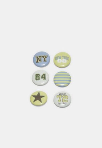Set van 6 broches