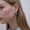 Set van 9 hart- en hoepeloorbellen