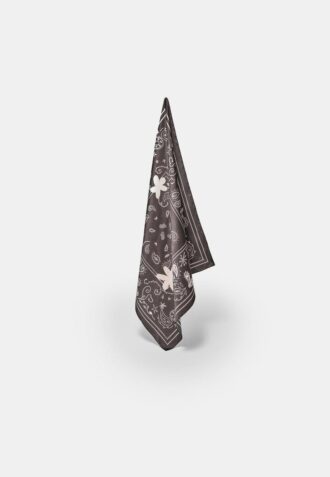 Sjaal met paisley-bloemenmotief