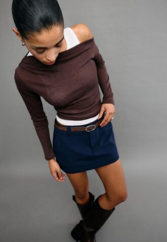 Skort met riem Skort met riem
