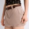 Skort met riem