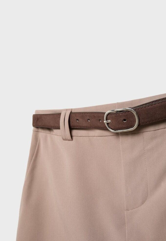 Skort met riem