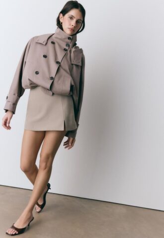 Skort met split aan de zijkant