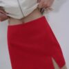 Skort met split aan de zijkant