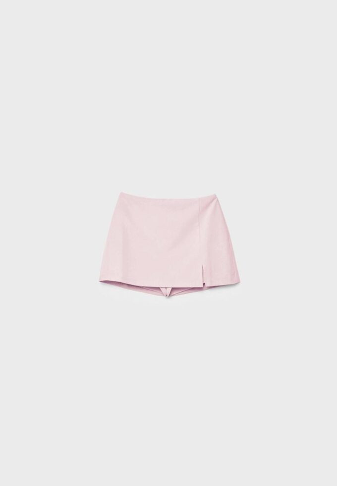 Skort met split aan de zijkant