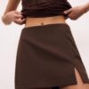 Skort met split aan de zijkant