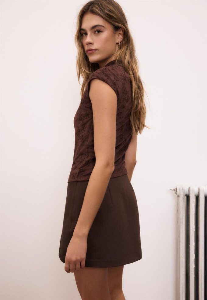Skort met split aan de zijkant