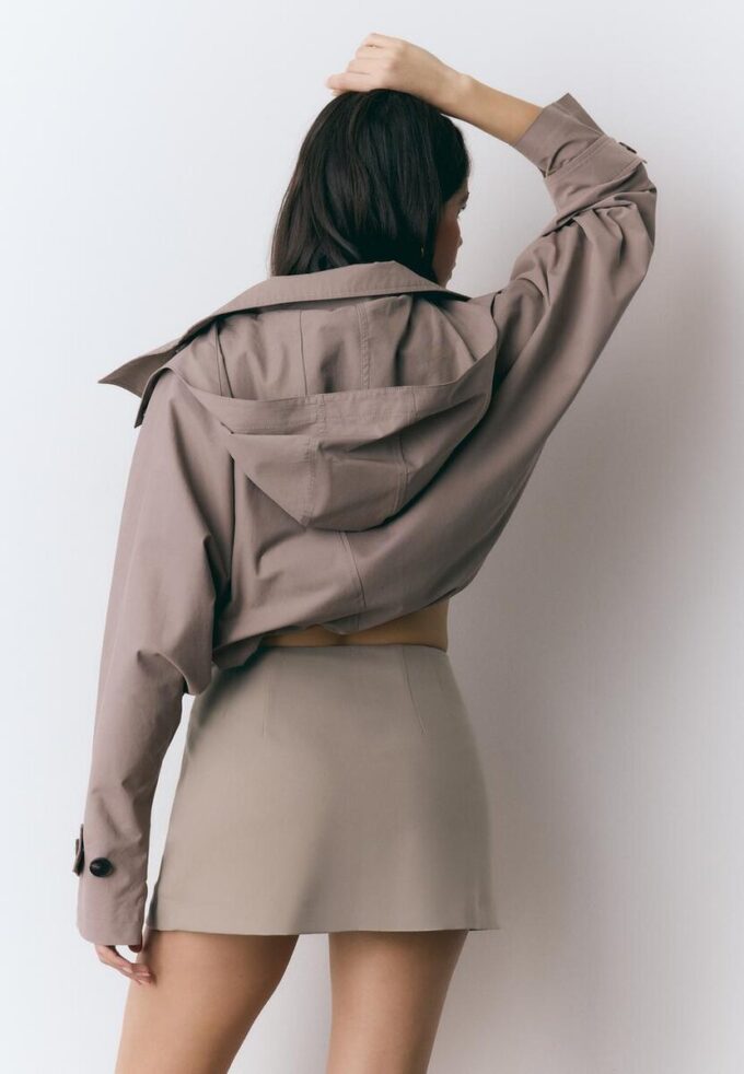 Skort met split aan de zijkant Skort met split aan de zijkant