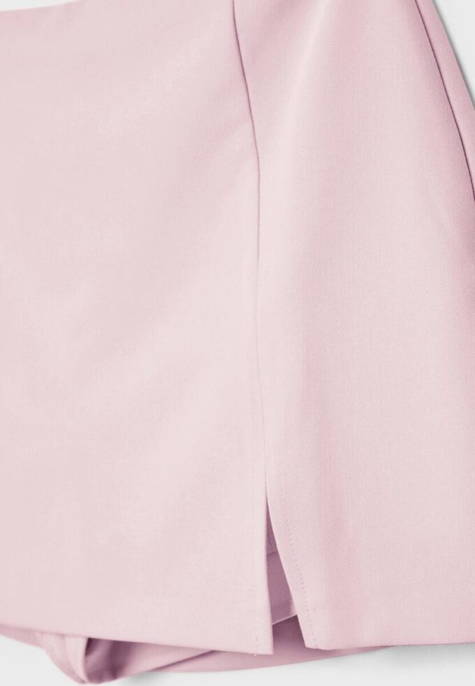 Skort met split aan de zijkant
