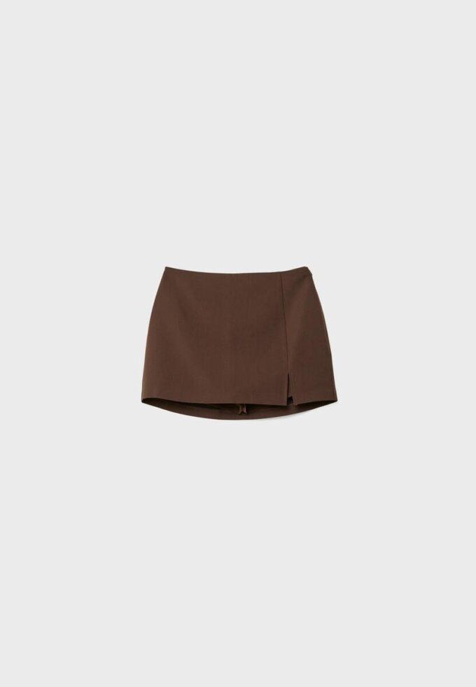 Skort met split aan de zijkant