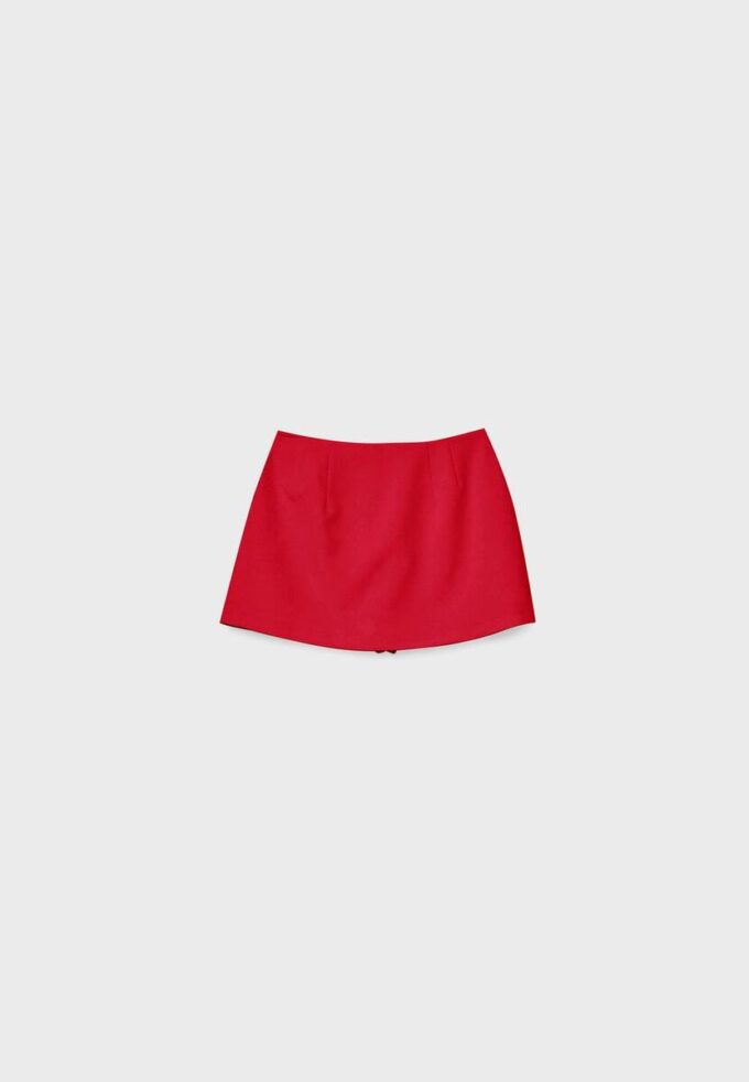 Skort met split aan de zijkant