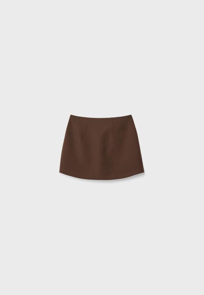 Skort met split aan de zijkant