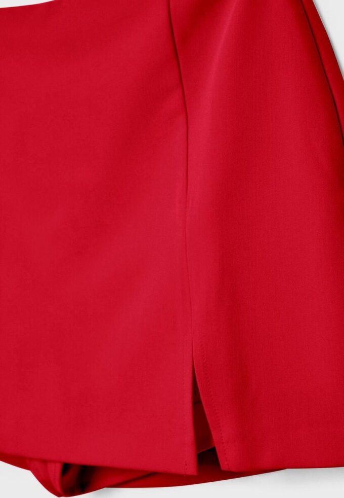 Skort met split aan de zijkant