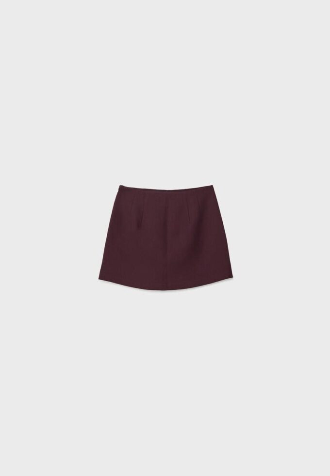 Skort met split aan de zijkant