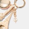 Sleutelhanger met Eiffeltoren en macarons