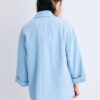 Soepelvallende blazer met dubbele rij knopen
