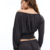 Soft-Touch asymmetrisch T-shirt
