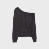 Soft-Touch asymmetrisch T-shirt
