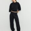 Soft-Touch Balloon-joggingbroek met omgeslagen tailleband Soft-Touch Balloon-joggingbroek met omgeslagen tailleband