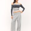 Soft-Touch Balloon-joggingbroek met omgeslagen tailleband Soft-Touch Balloon-joggingbroek met omgeslagen tailleband