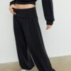 Soft-Touch Balloon-joggingbroek met omgeslagen tailleband Soft-Touch Balloon-joggingbroek met omgeslagen tailleband