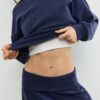 Soft-Touch Balloon-joggingbroek met omgeslagen tailleband Soft-Touch Balloon-joggingbroek met omgeslagen tailleband