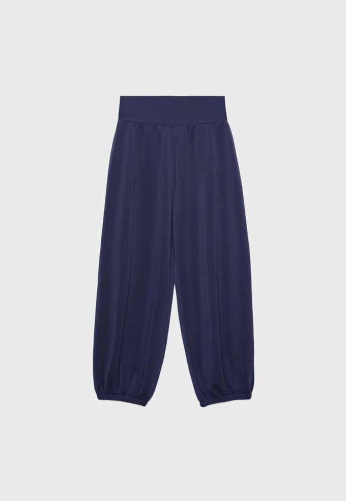 Soft-Touch Balloon-joggingbroek met omgeslagen tailleband Soft-Touch Balloon-joggingbroek met omgeslagen tailleband