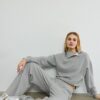 Soft-Touch broek met coupenaden Soft-Touch broek met coupenaden