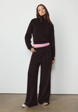 Soft-Touch broek met coupenaden