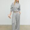 Soft-Touch broek met coupenaden Soft-Touch broek met coupenaden
