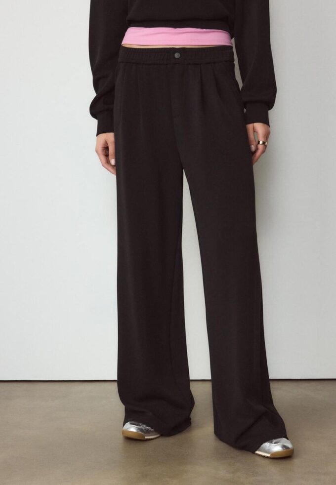 Soft-Touch broek met coupenaden Soft-Touch broek met coupenaden